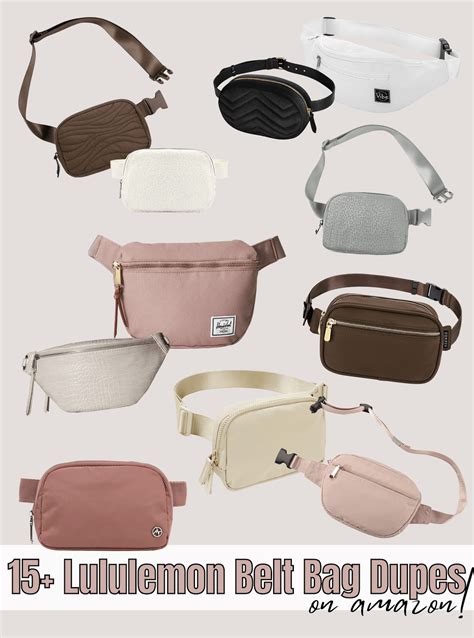 belt bag dupe amazon|lululemon belt bag amazon.